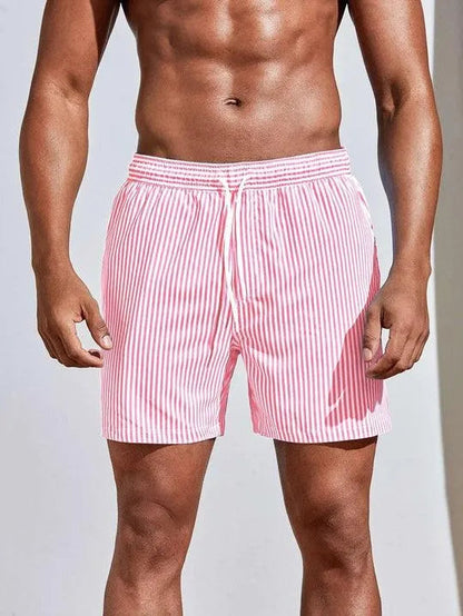 Short de bain rayé homme | Été