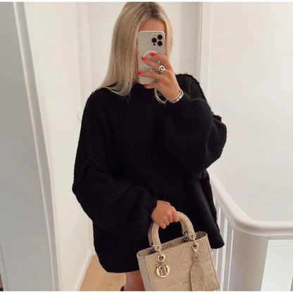 Damen Strick Pullover | Oversize