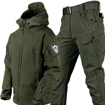 Veste et pantalon d'hiver imperméables pour hommes | Fonctionnelle