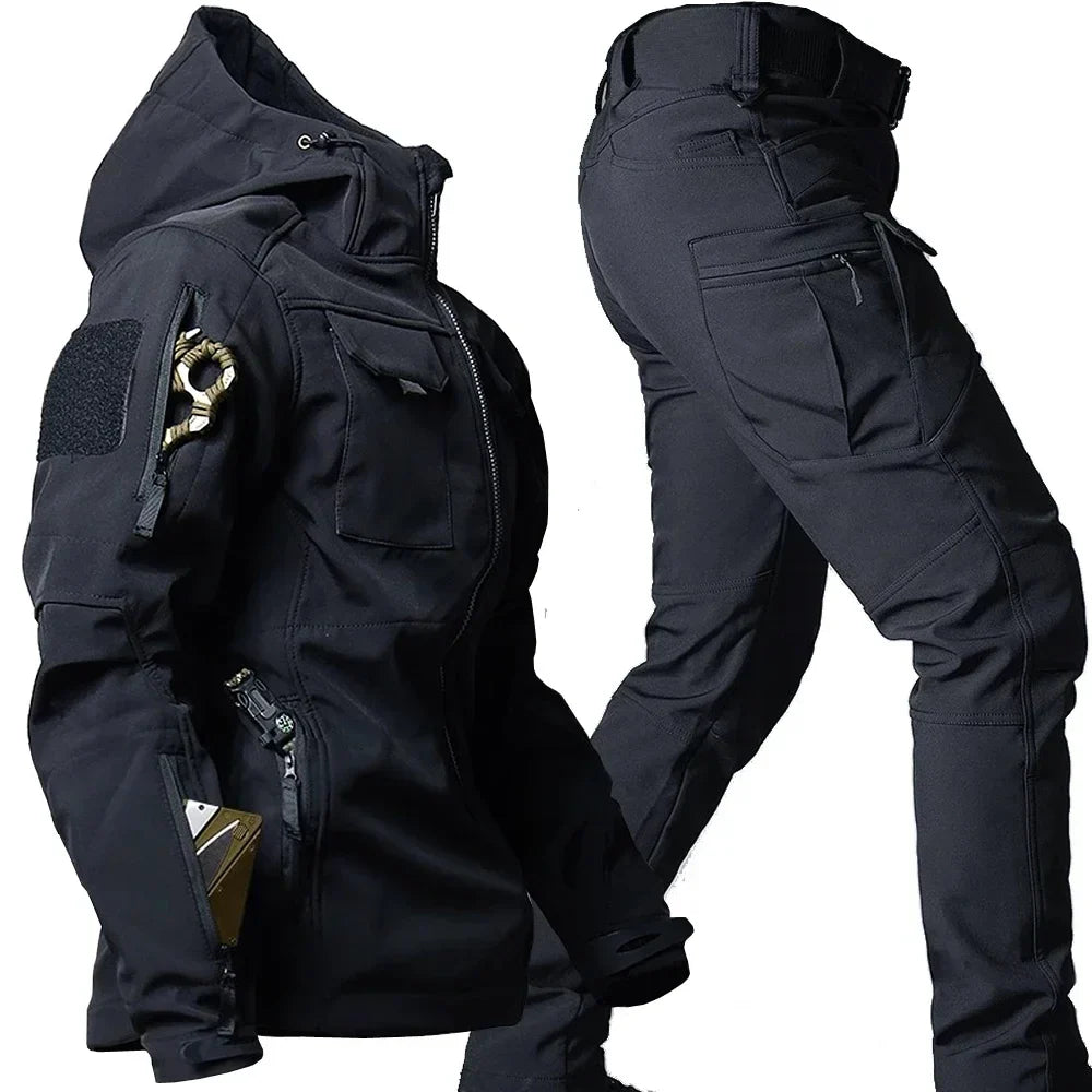 Herren Warm Winterjacke und Hose | Wasserdicht