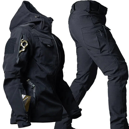 Herren Warm Winterjacke und Hose | Wasserdicht