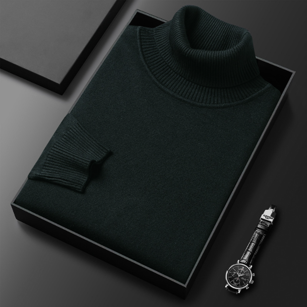 Homme Pull col roulé | Chaud
