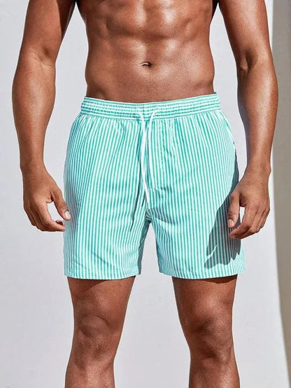 Short de bain rayé homme | Été