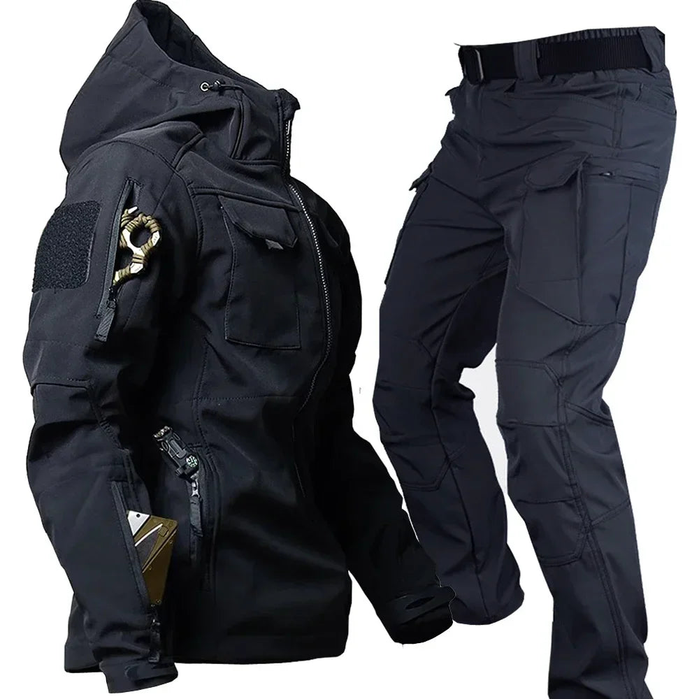 Herren Warm Winterjacke und Hose | Wasserdicht