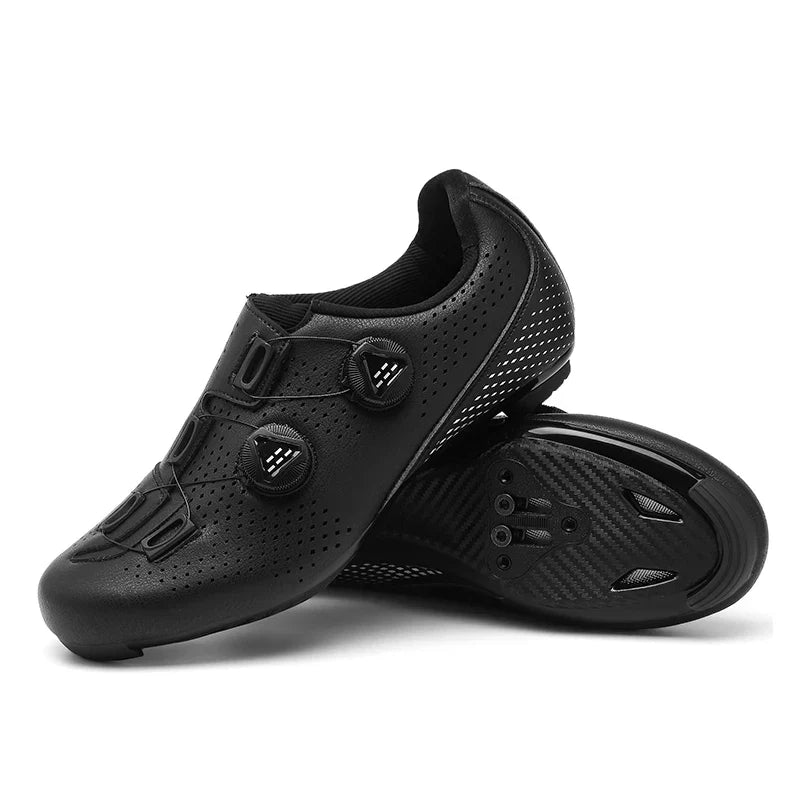 Chaussures de vélo de course homme | avec système de laçage rotatif