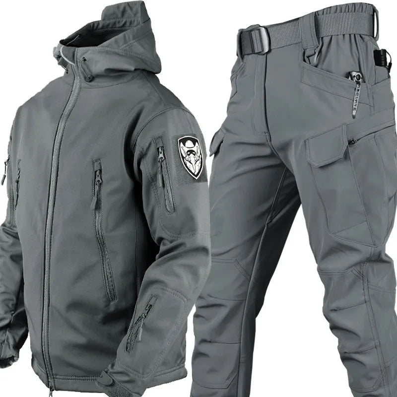 Veste et pantalon d'hiver imperméables pour hommes | Fonctionnelle