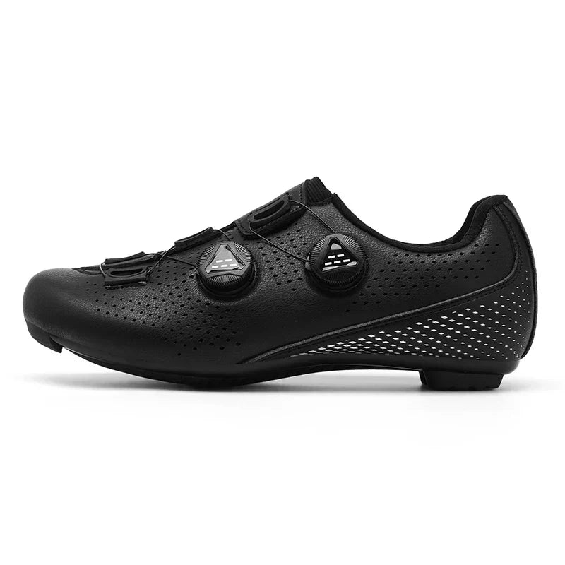 Chaussures de vélo de course homme | avec système de laçage rotatif