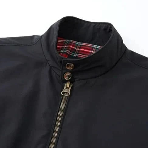 Herren Bomber Winterjacke | Mit Karo-Futter