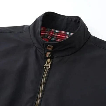 Herren Bomber Winterjacke | Mit Karo-Futter