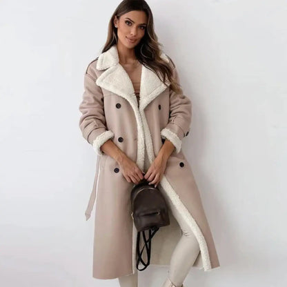 Doudoune longue femme | Doublée polaire
