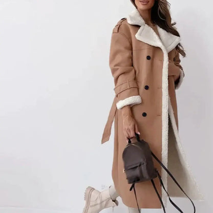Doudoune longue femme | Doublée polaire