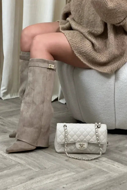Damen Overknee Stiefel | Elegant