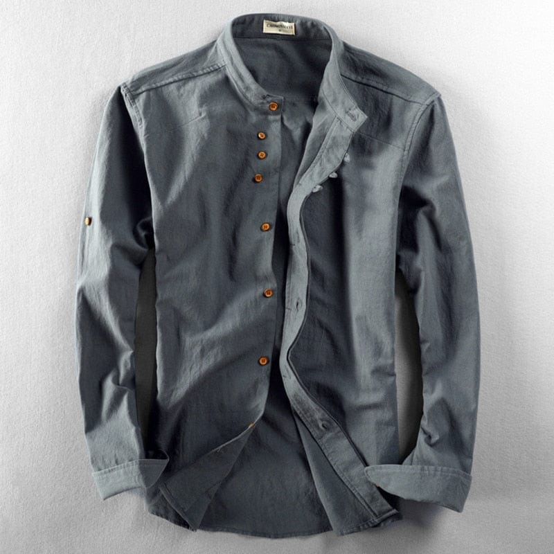 Chemise mode à manches longues pour hommes | Manches longues