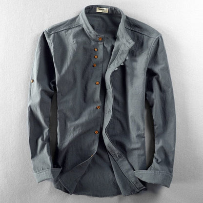 Chemise mode à manches longues pour hommes | Manches longues