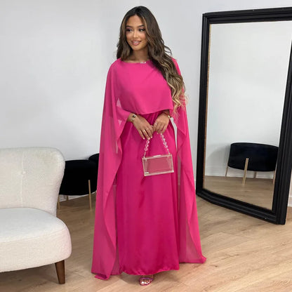 Women's Satin Party Dress | Maxi