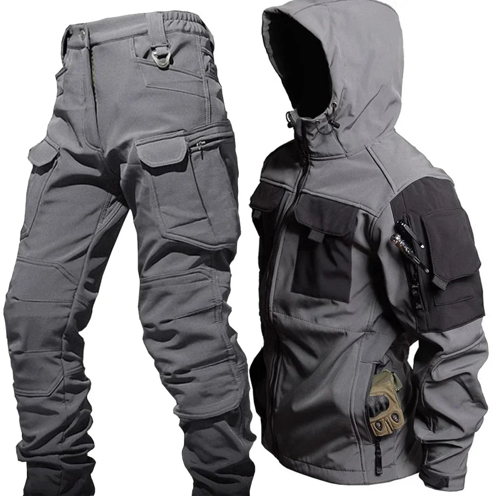 Herren Warm Winterjacke und Hose | Wasserdicht