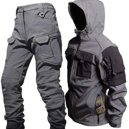 Herren Warm Winterjacke und Hose | Wasserdicht