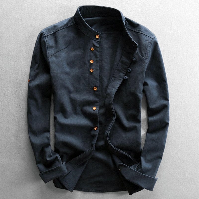 Chemise mode à manches longues pour hommes | Manches longues