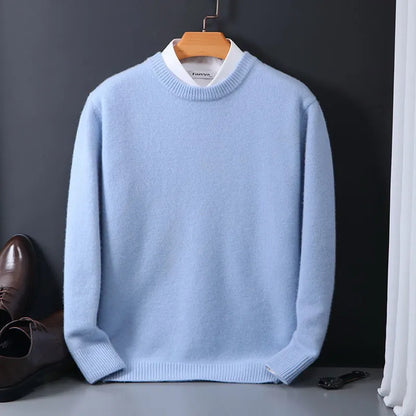 Homme Pull en maille chaud | Court