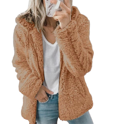 Damen Teddy Mantel | Warm