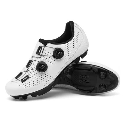 Chaussures de vélo de course homme | avec système de laçage rotatif