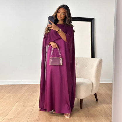 Women's Satin Party Dress | Maxi