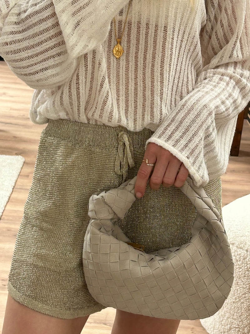 Damen Knoten Design Handtasche | Klein