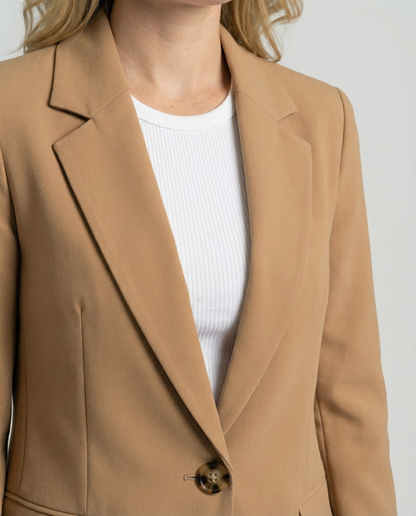 Blazer de oficina para mujer | Solapa con cuello