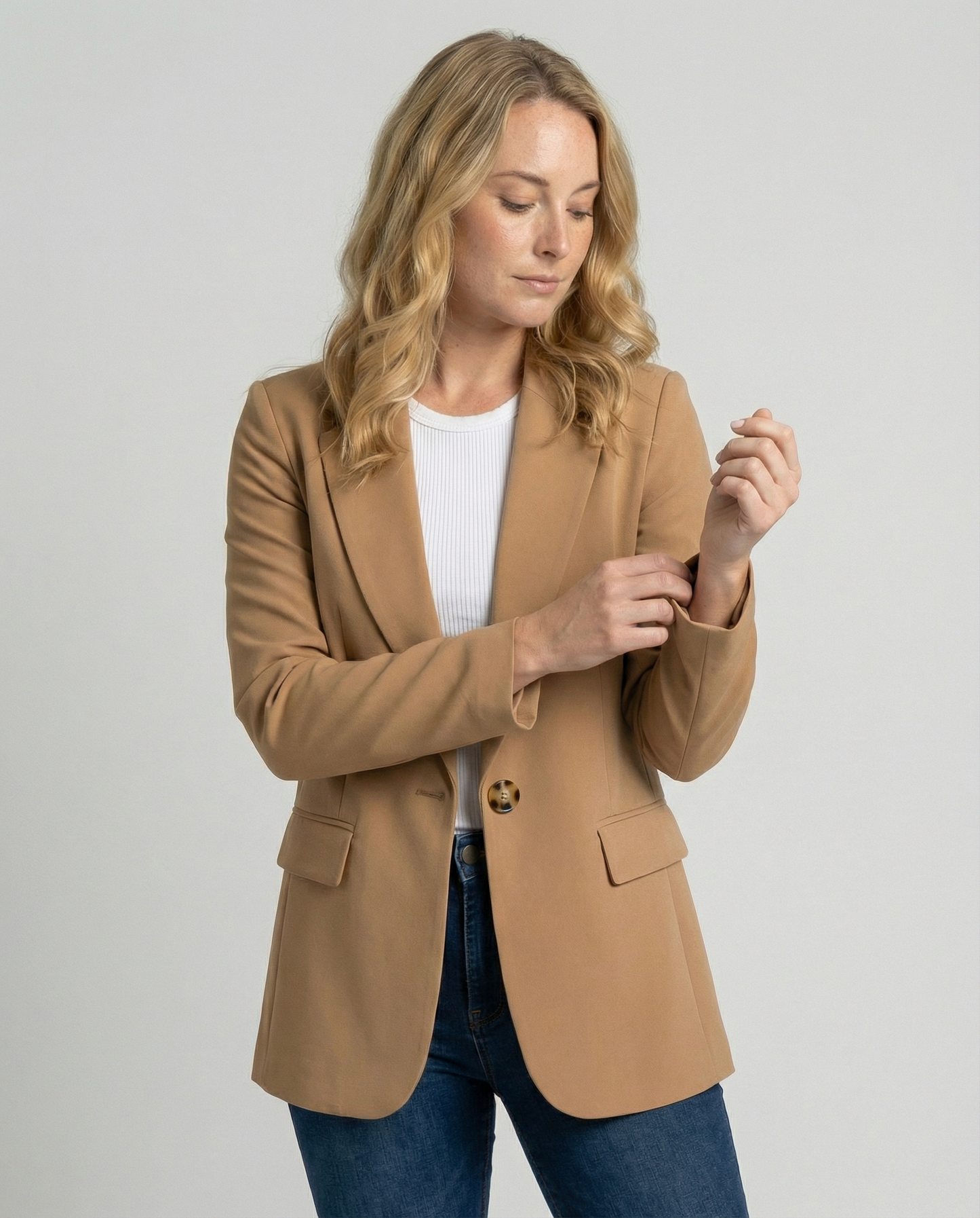 Blazer de oficina para mujer | Solapa con cuello