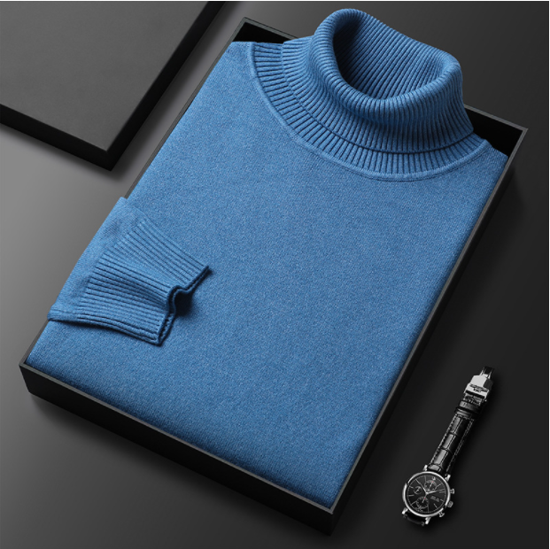 Homme Pull col roulé | Chaud