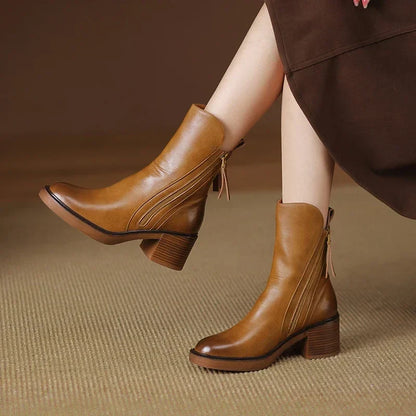 Damen Hohe Stiefeletten | Elegant