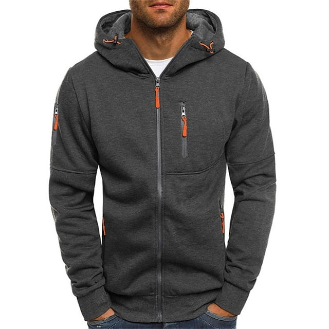 Herren Übergangs Winterjacke | Reißverschluss