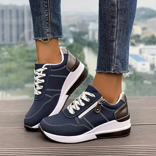 Sneaker con plateau da donna | Comode