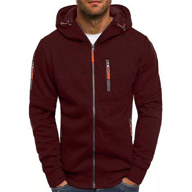 Herren Übergangs Winterjacke | Reißverschluss