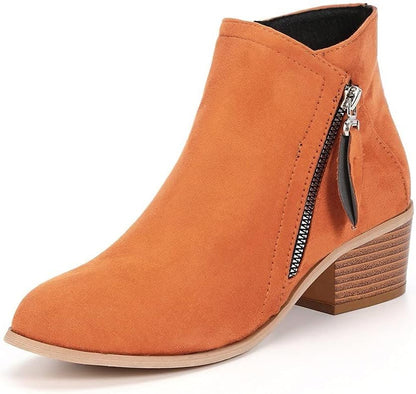 Bottines confortables pour femmes | Fermeture éclair