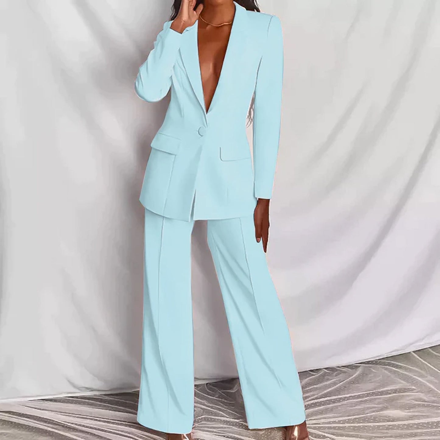 Completo moderno da donna | Pantaloni e blazer