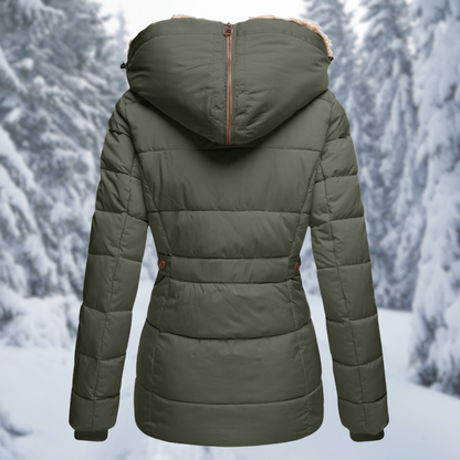 Chaqueta elegante de invierno para mujer | Caliente