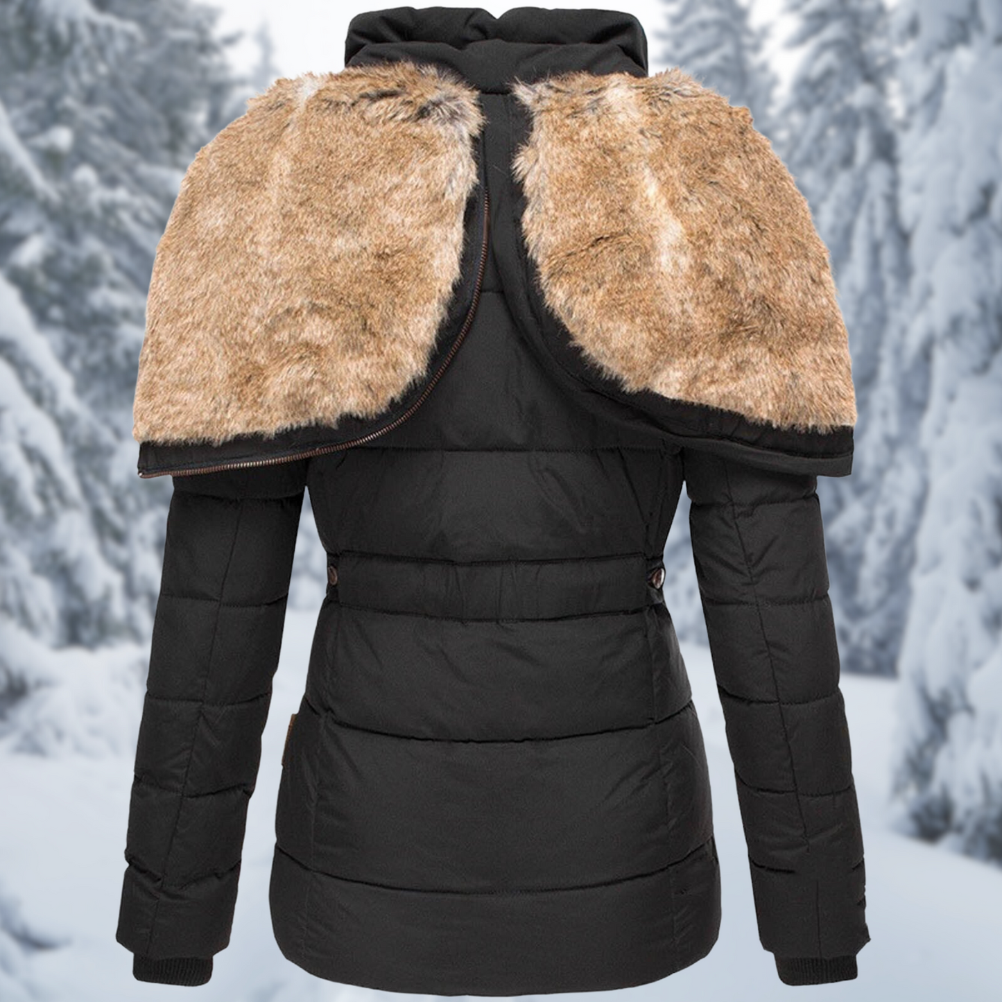 Chaqueta elegante de invierno para mujer | Caliente