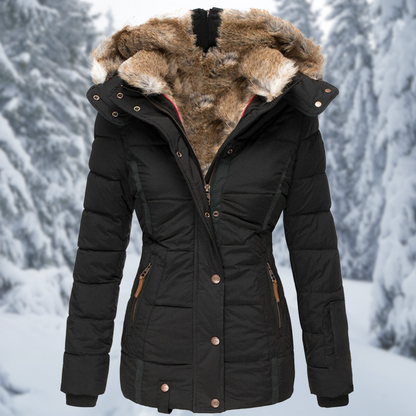 Chaqueta elegante de invierno para mujer | Caliente