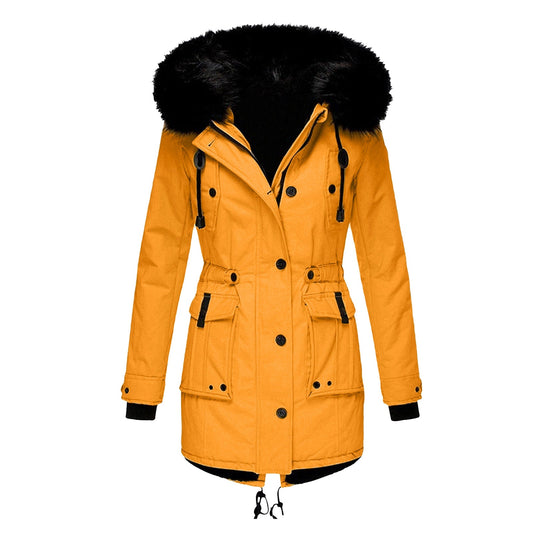 Veste d'hiver longue pour femmes | Chaude