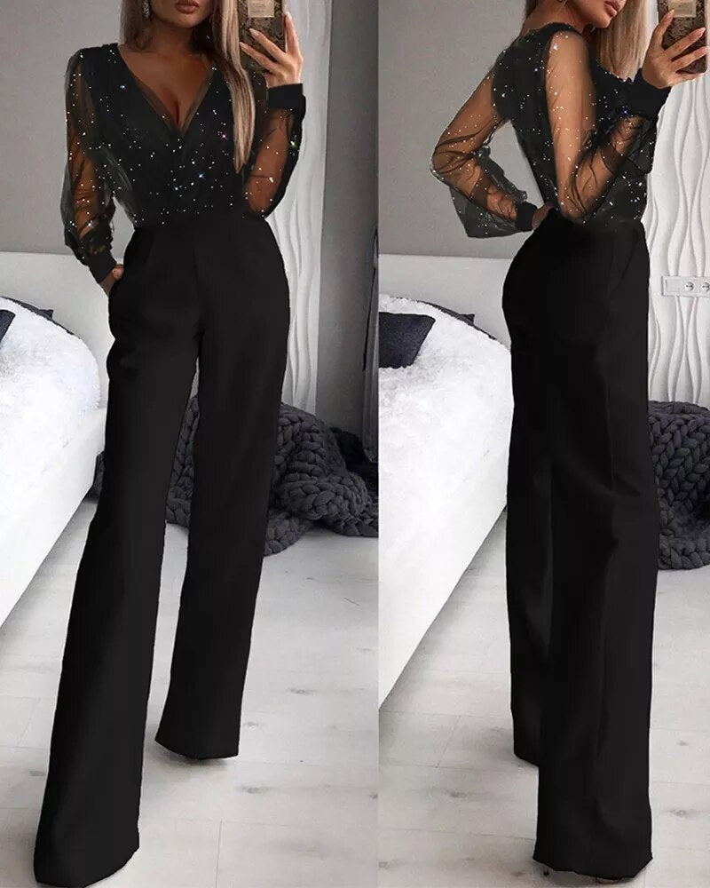 Tuta elegante da donna | Nera