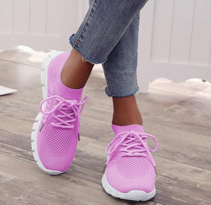 Baskets élégantes confortables pour femme