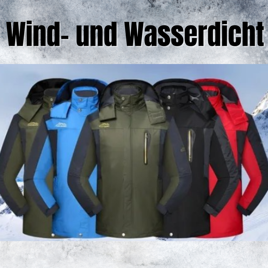 Veste d'hiver fonctionnelle pour hommes | Imperméable