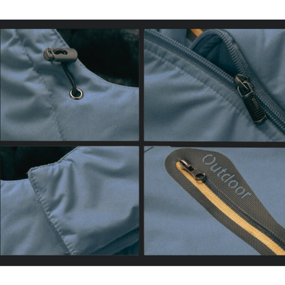 Veste d'hiver fonctionnelle pour hommes | Imperméable