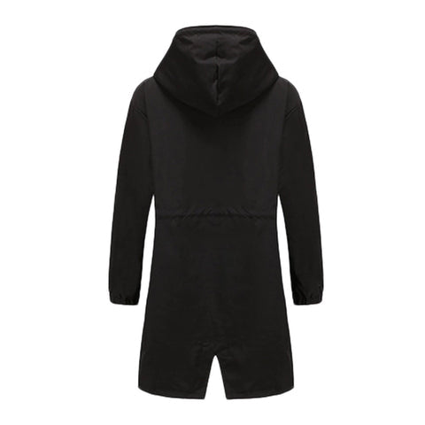 Damen Modischer Trenchcoat | Lang
