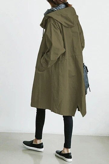 Trench coat alla moda da donna | Lungo