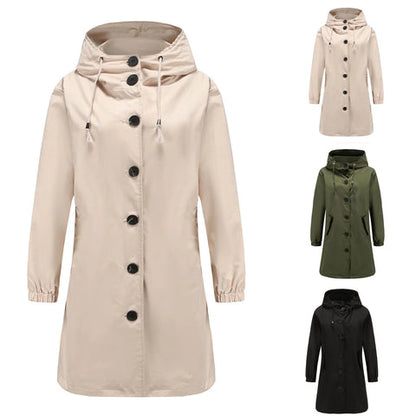Trench coat alla moda da donna | Lungo