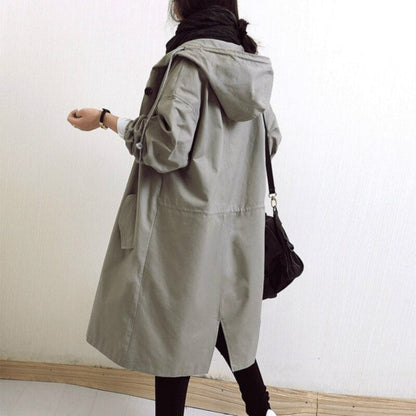 Trench coat alla moda da donna | Lungo