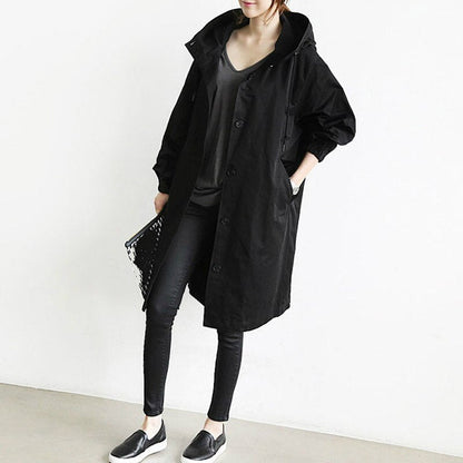 Trench coat alla moda da donna | Lungo