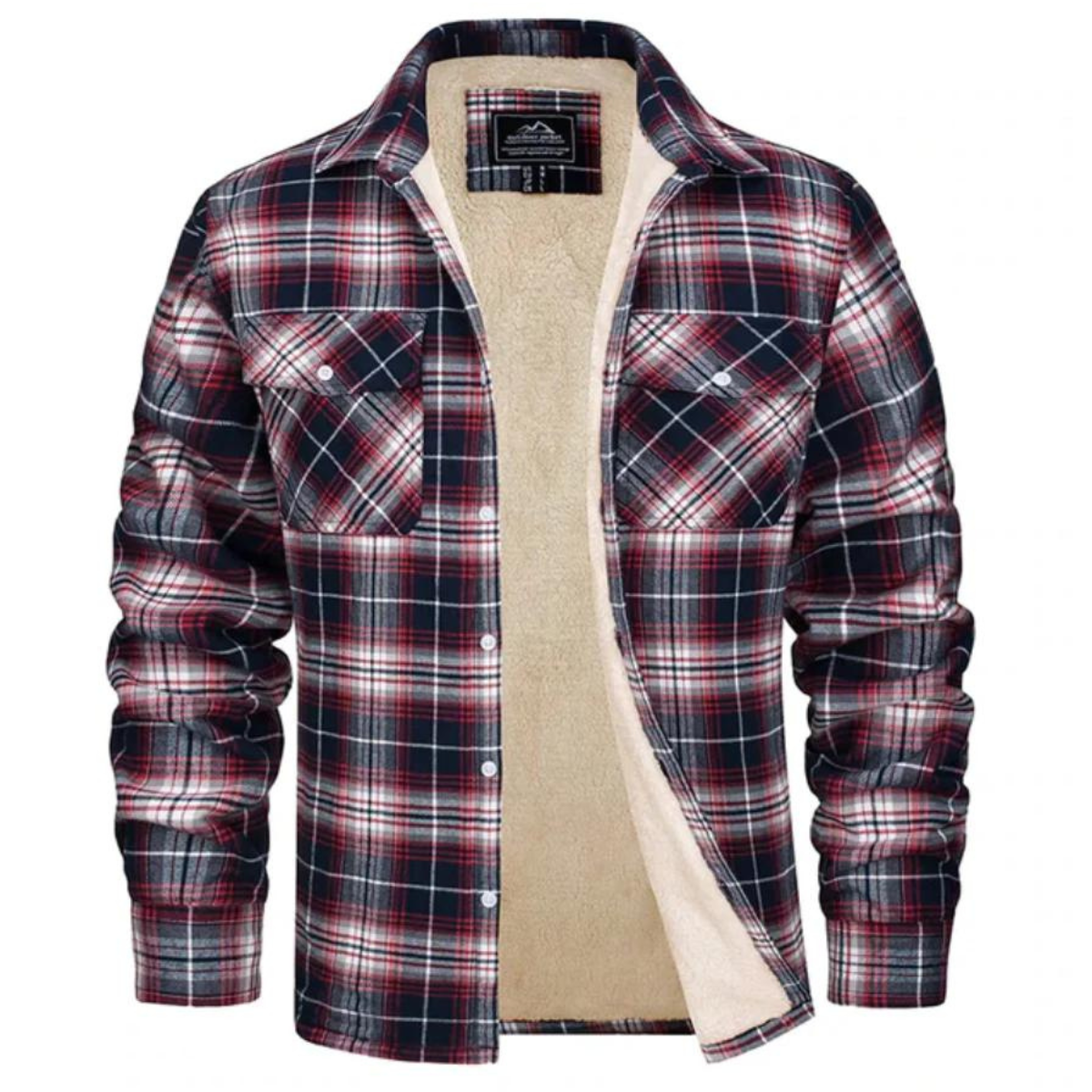 Veste d'hiver pour hommes | Chemise